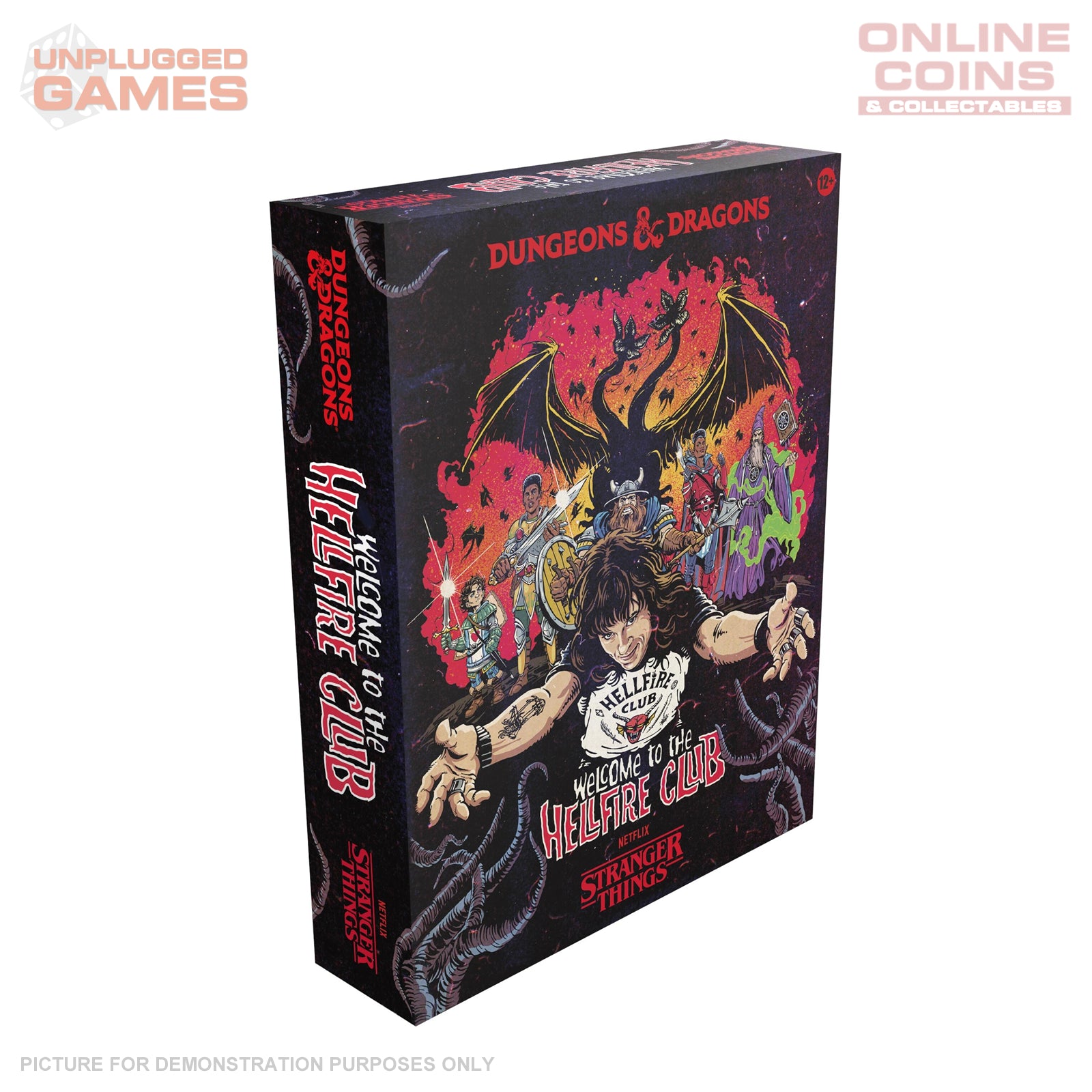 D&D Dungeons & Dragons Stranger Things Welcome to the Hellfire Club